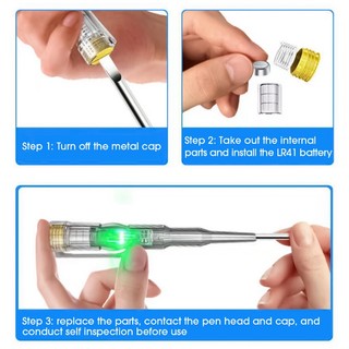1 Bút Thử Điện Có Đèn LED Kỹ Thuật Số