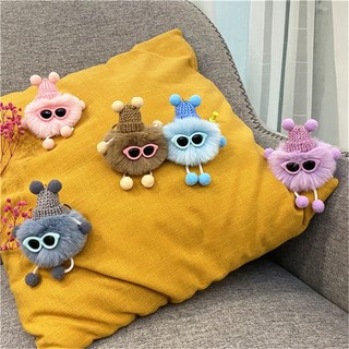 Mới Móc Khóa Búp Bê Lông Thỏ Đáng Yêu