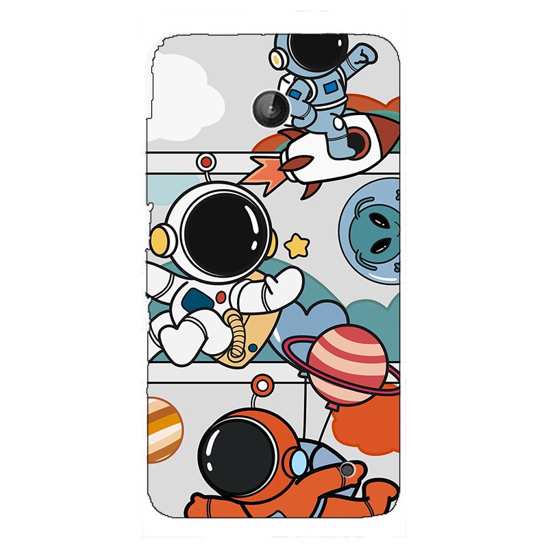 Ốp Điện Thoại Họa Tiết Phi Hành Gia HD Cho Nokia Lumia 630 635 636