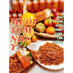 Muối Tôm Như Ý Thượng Hạng Hôp 400g chấm Hoa quả, thức ăn