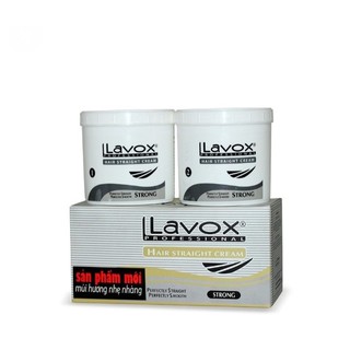 Thuốc duỗi lavox xám 1000ml x2 dành cho tóc khỏe