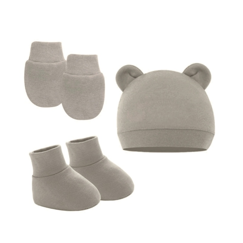 Set Vớ Và Găng Tay Bằng Cotton Mềm Mại Chống Nắng Dành Cho Bé Trai Gái 0-6 Tháng Tuổi