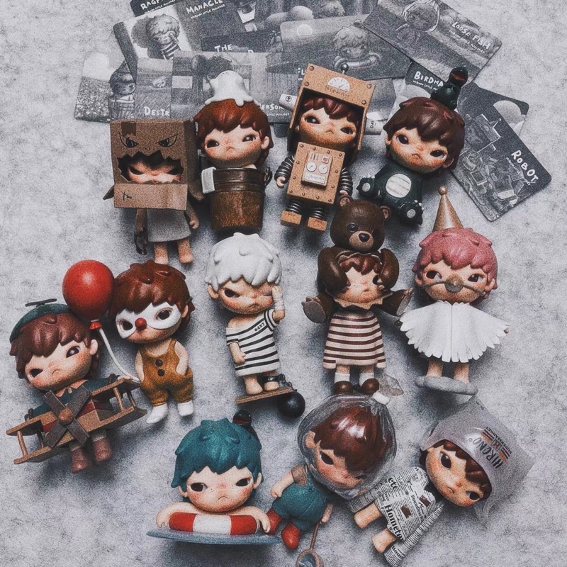 Búp Bê pop mart popmart popmart hirono little Misschief series 2 Dễ Thương