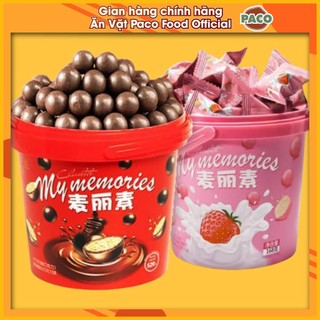 KẸO SOCOLA XÔ MEMORIES XỐP GIÒN XÔ 168Gram