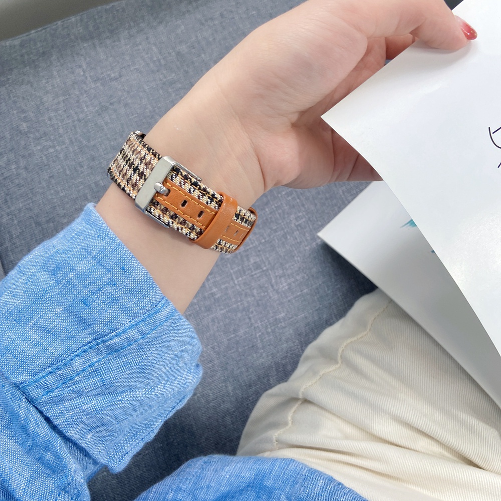 Dây Đeo 20mm 22mm Cho Đồng Hồ Thông Minh Samsung Galaxy Watch 4 / 5 / Active 1 2 Huami Amazfit Gtr Huawei Gt 2 46mm Gear S3 S2