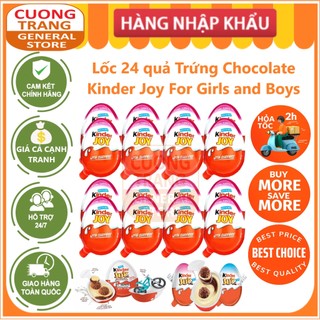 Lốc Kẹo trứng Kinder joy Ấn Độ 24 quả