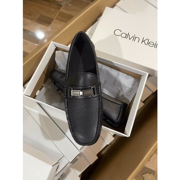 Giầy Sục Nam Calvin Klein Da Thật