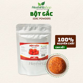 Bột Gấc Khô Nguyên Chất 100% - Bột Nấu Xôi Tạo Màu Đỏ Tự Nhiên - Huyền Hà Shop