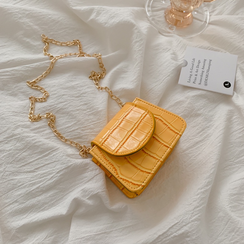 Túi Đeo Chéo Mini Phong Cách Retro Thời Trang Mới Cho Nữ