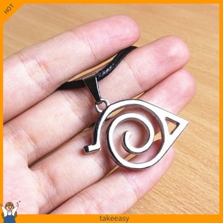 (Hàng Có Sẵn) vòng cổ Mặt Biểu Tượng Naruto Độc Đáo