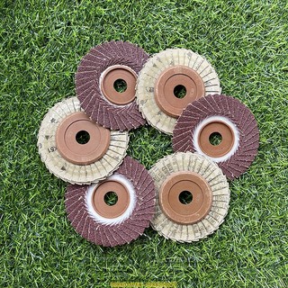 Combo 10 nhám xếp hoa 36 lá, ráp xếp mài sắt bavia thép