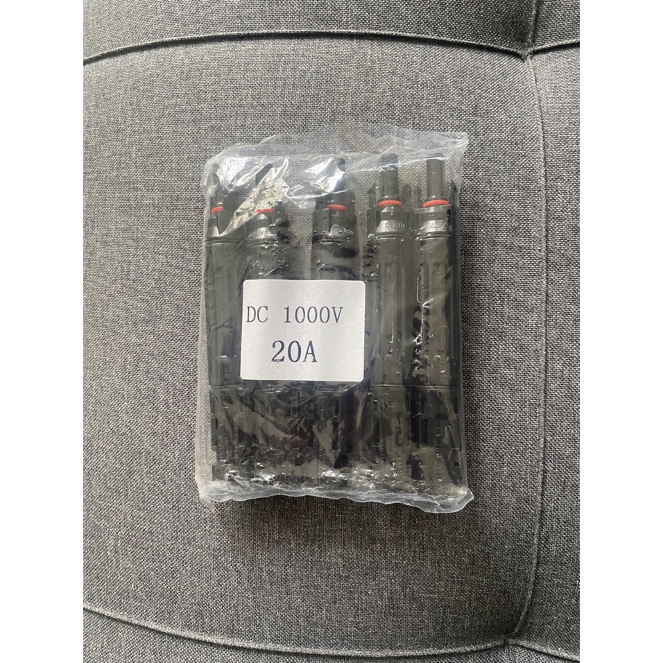Đầu nối MC4 có cầu chì 15A 20A