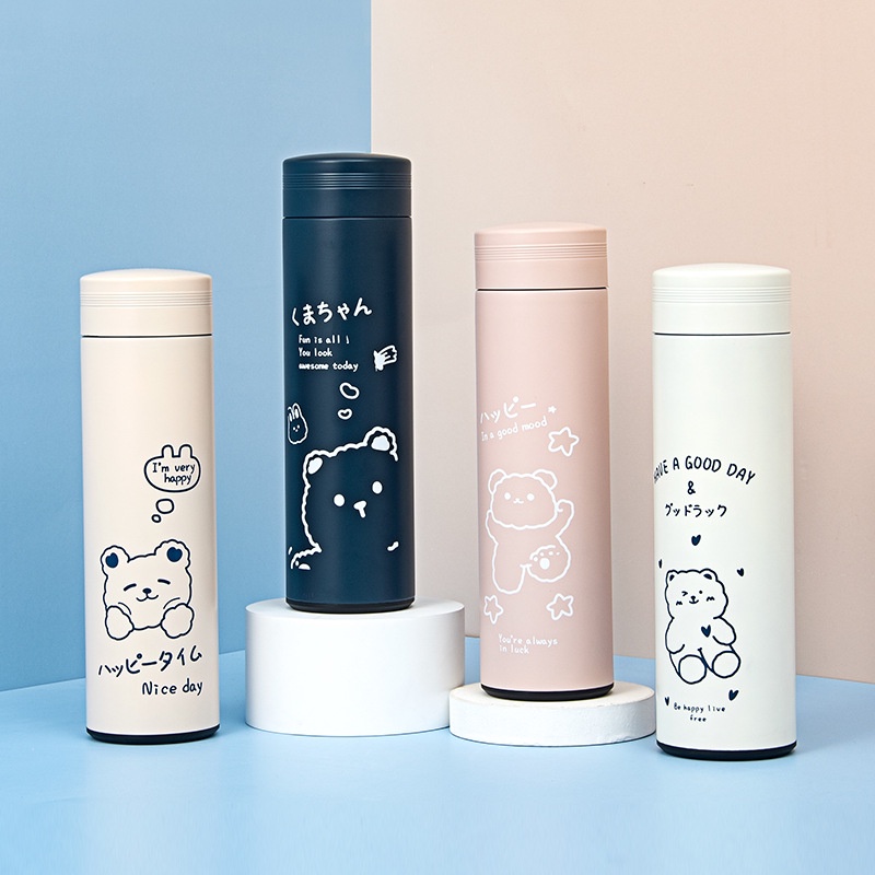 Bình Giữ Nhiệt Hình Thú 460ml Siêu Xinh 😍😍