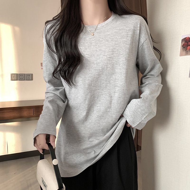 NRVP Áo Thun Nữ Dài Tay Thời Trang Hàn Quốc 2023