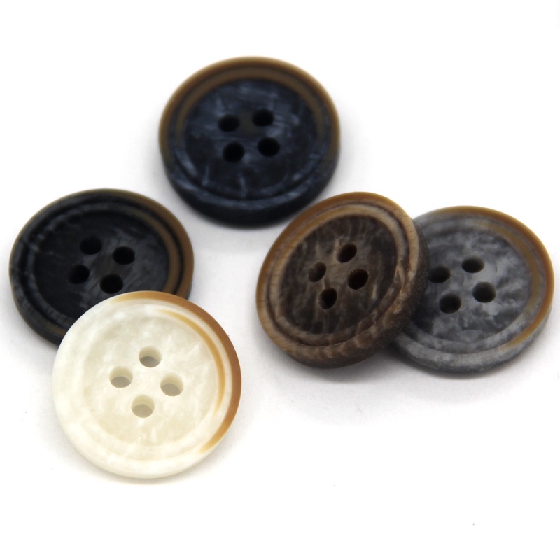 Cúc Áo Khoác Bằng Đá Resin Thời Trang 15 / 18 / 20 / 23 / 25mm