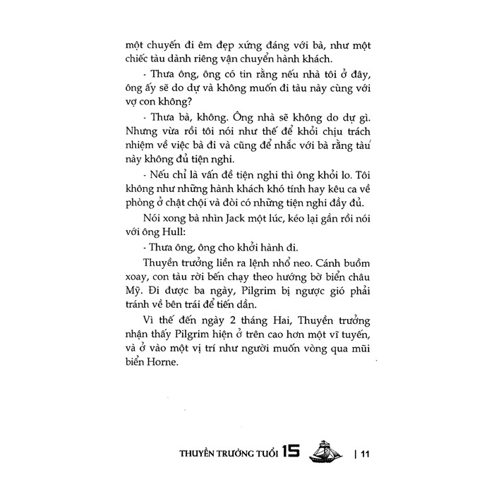 Tiểu thuyết - Thuyền trưởng tuổi 15 - Tác giả Jules Verne - Huy Hoàng