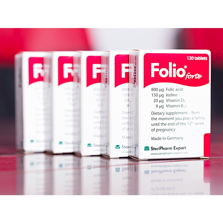 Folio forte bổ bầu bổ sung axit folic và các dưỡng chất cho phụ nữ chuẩn bị mang thai