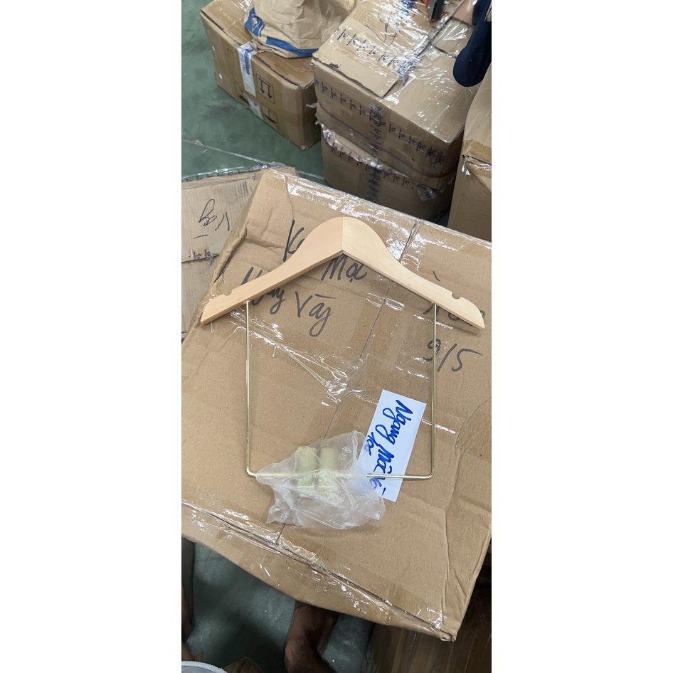 Móc treo quần áo bộ, móc set bộ bằng gỗ