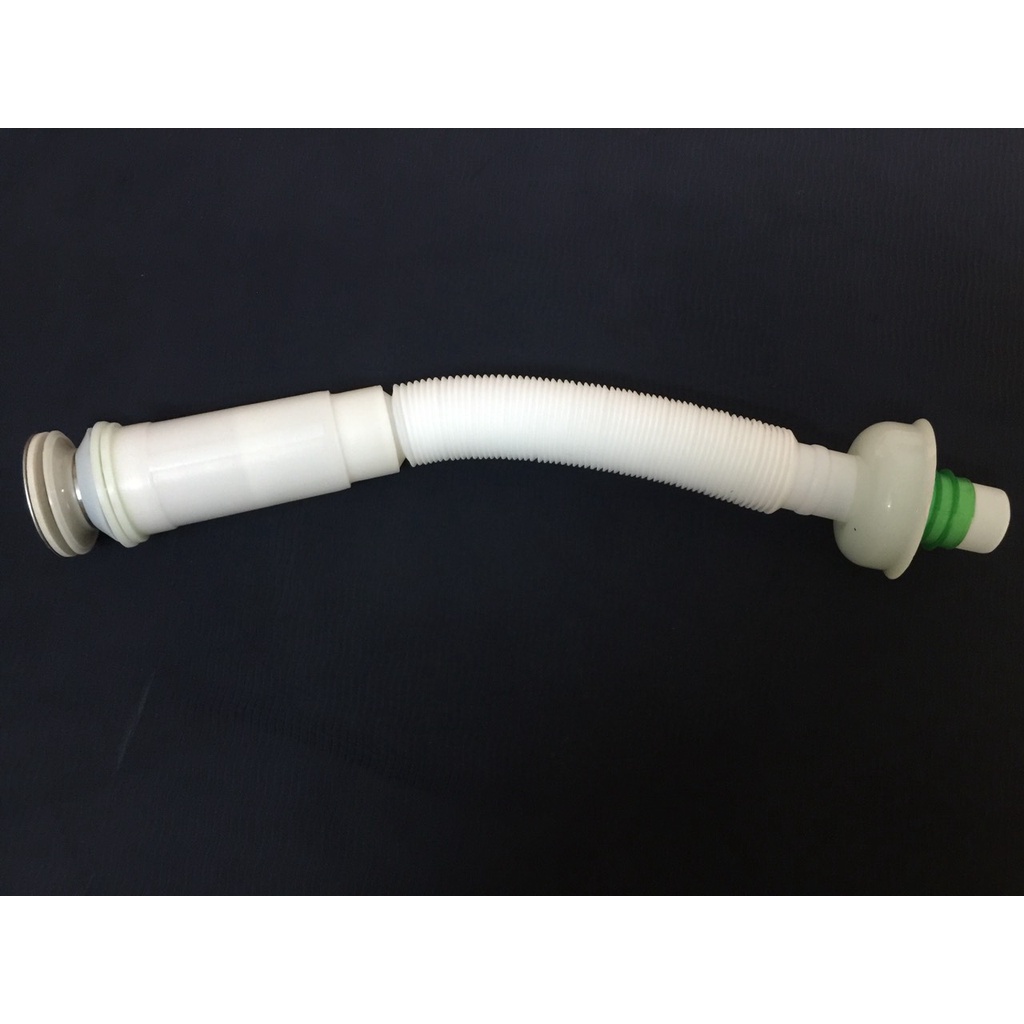 XI PHÔNG, ỐNG THOÁT NƯỚC CHẬU RỬA MẶT LẬT NHỰA SUN ĐẦU INOX.Bộ xi phông lavabo thoát nước dùng cho chậu xả lật