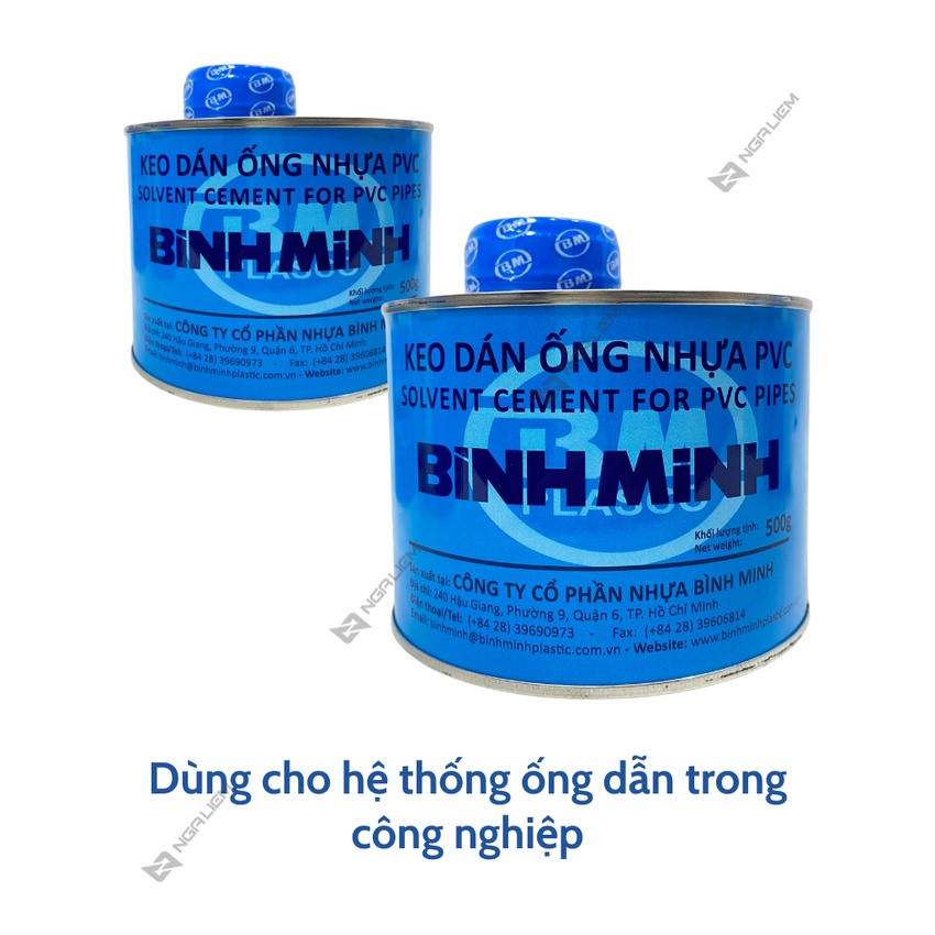 Keo Dán Ống Nhựa PVC BÌNH MINH