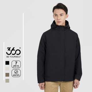 Áo khoác gió nam 2 lớp có mũ thương hiệu 360 boutique - akgtk303