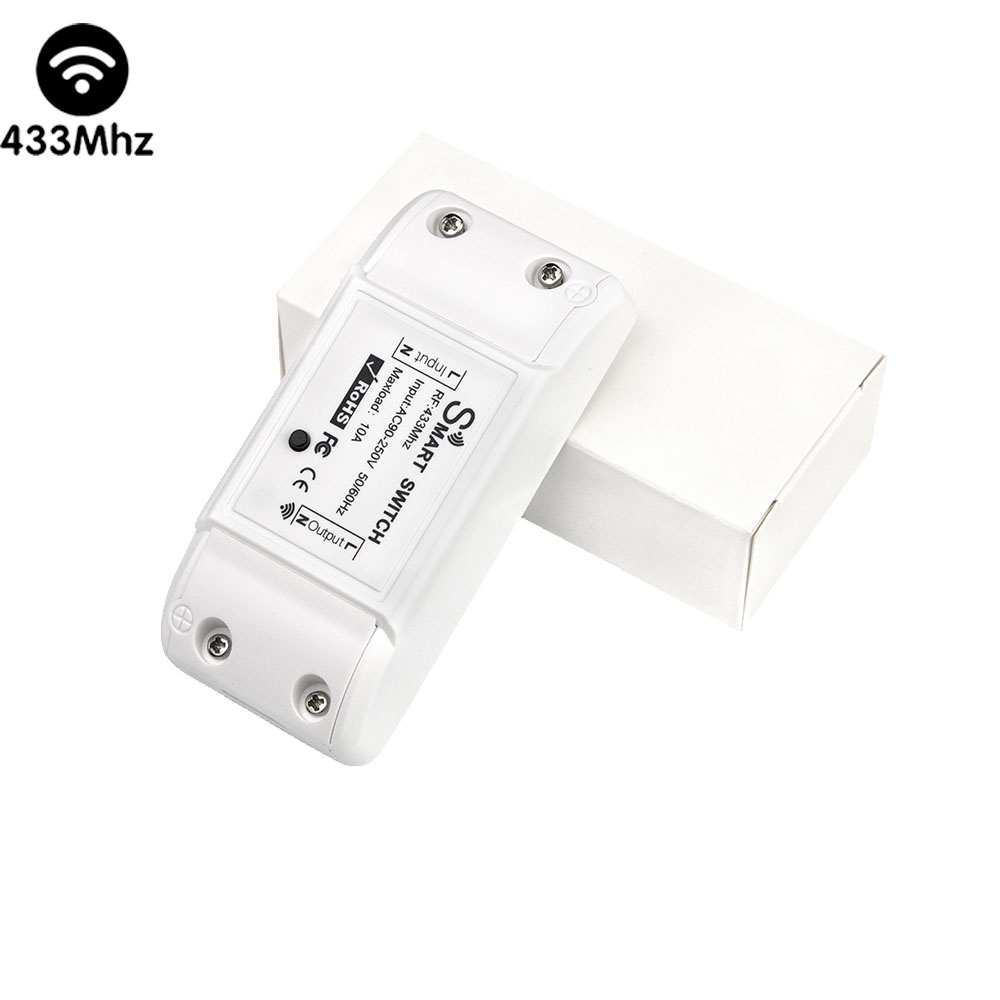 Công tắc nút nhấn không dây thông minh DIESE Rf 433MHz 220V cho đèn LED/ đèn/ quạt/ bóng đèn 10A