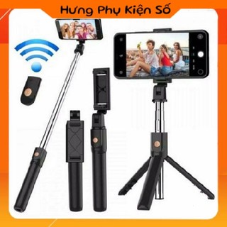Gậy Chụp Ảnh Bluetooth Kiêm Giá Đỡ Tripod Nhỏ Gọn