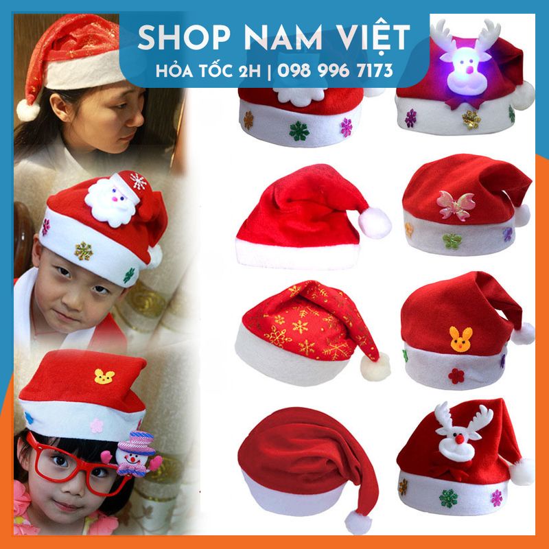 Băng Đô, Nón Biểu Tượng Giáng Sinh Có Đèn Led