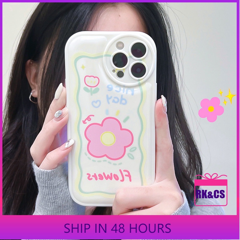 Ốp lưng iphone Ốp Điện Thoại Hình Hoa Cho iphone6 / 6splus / 7 / 7plus / 8 / 8plus / x / xs / 11 / 12 / 13 / 14 / pro / max / plus / promax-QD