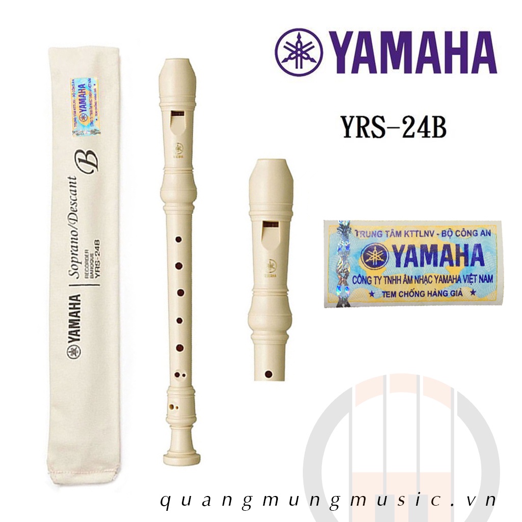 [Shop Uy Tín] Sáo RECORDER SOPRANO YAMAHA YRS-24B