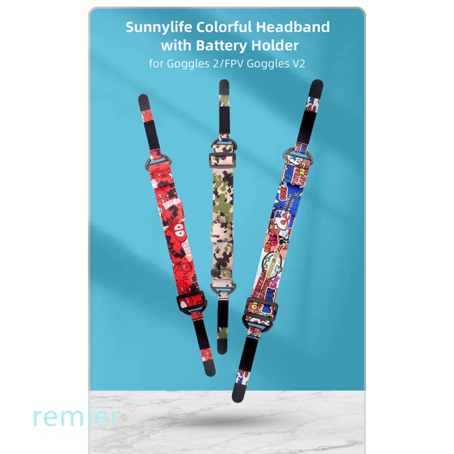 Dây Đeo Đầu Co Giãn Nhiều Màu Sắc Cho Kính Mát Dji Avata Fpv V2