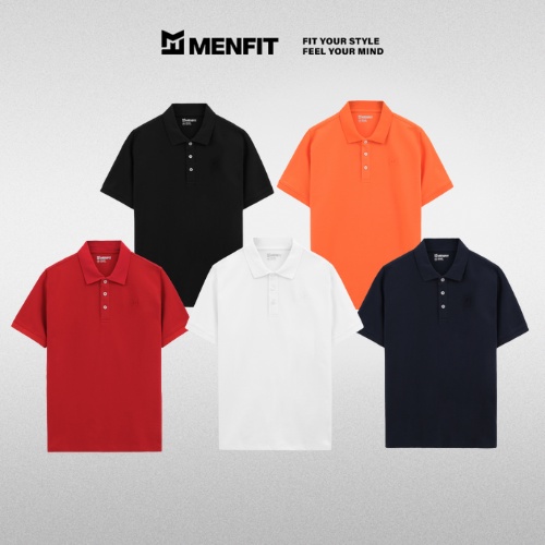 Áo polo We Are One MENFIT 2210066 chất cotton cao cấp, chuẩn form, tôn dáng