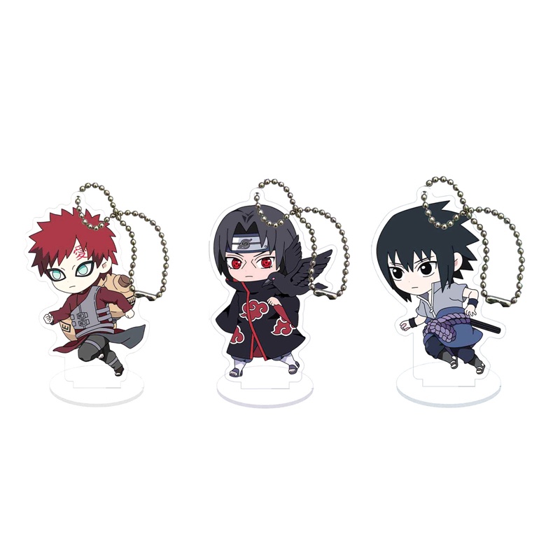 Đồ trang trí Nhân Vật Uchiha Sasuke Trong Naruto Bằng Acrylic