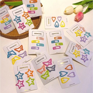 Set 6 Kẹp Tóc Dễ Thương Cho Bé Gái