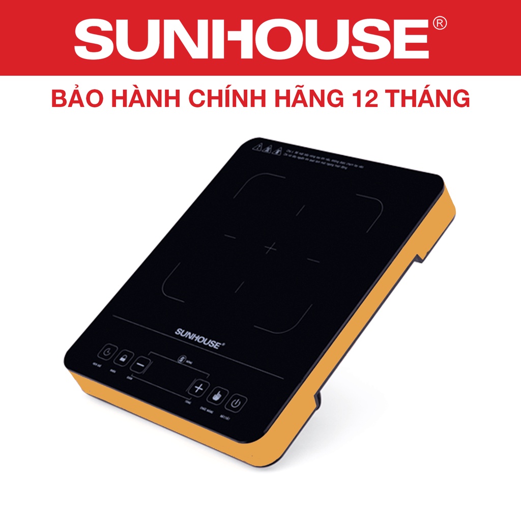 Bếp hồng ngoại cảm ứng SUNHOUSE SHD6015 ( Kèm vỉ nướng )
