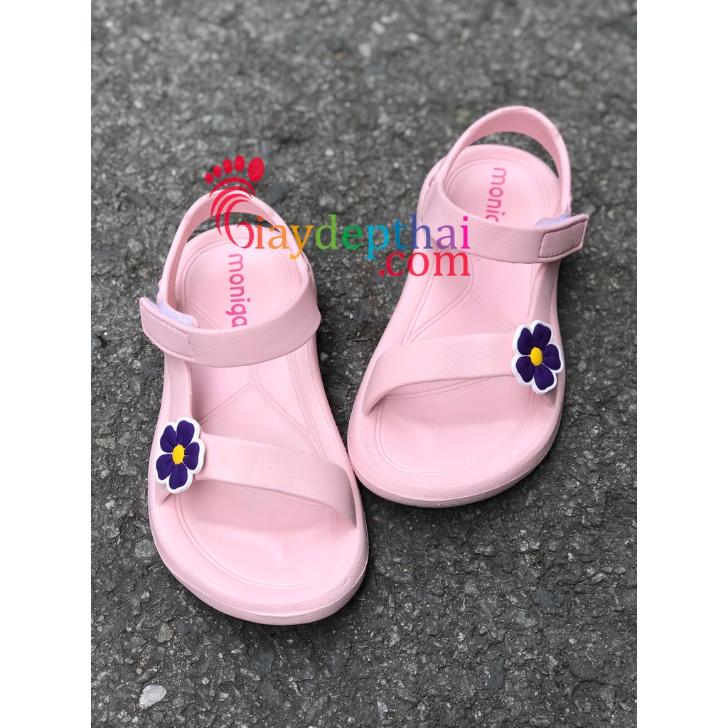 Giày Sandal Thái Lan nhựa đúc cho bé siêu êm Monokids Quest