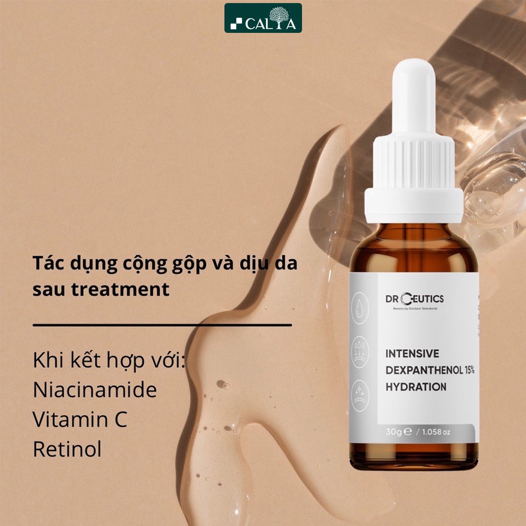 Tinh Chất Serum DrCeutics B5 Cấp Ẩm, Phục Hồi Cho Da Treatment, Nhạy Cảm B5 Intensive Dexpanthenol 15% X2 Hydration 30g