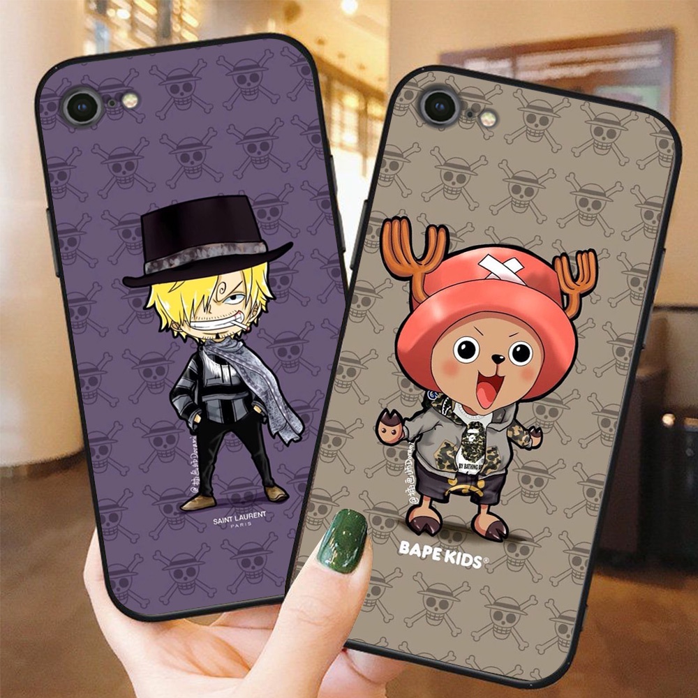 Ốp lưng điện thoại Iphone 6 / ip 6S / 6 Plus / 6S Plus / ip 7 / ip 8 lufy mũ rơm vua hải tặc one piece