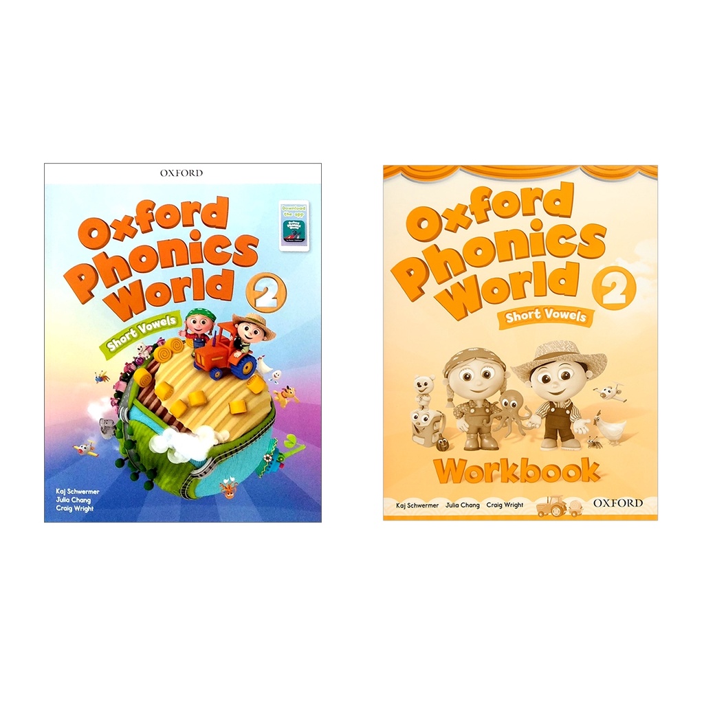 Sách - (Trọn Bộ 2 cuốn) Tiếng Anh- Oxford Phonics World 2 (Workbook - Student’s Book) | BigBuy360 - bigbuy360.vn