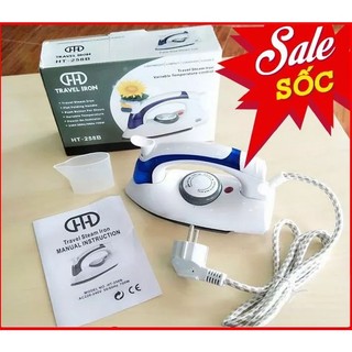 [FreeShip] Bàn Là Hơi Nước Travel Iron Ht258b Mini Cầm Tay Du Lịch - BH 12 Tháng Shop_Sam_Sam_06