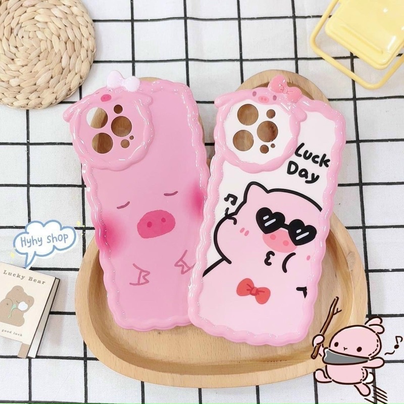 Ốp Mây Hồng Cute lạ lối ip14/ ip14 pro / ip14 plus/ ip14 pro max