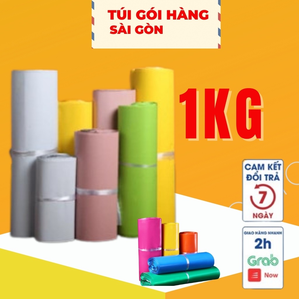 Túi Gói Hàng Túi Niêm Phong đủ size 20X30 25X35 28X42 32x45 38x52 45x60 Cuộn 1kg