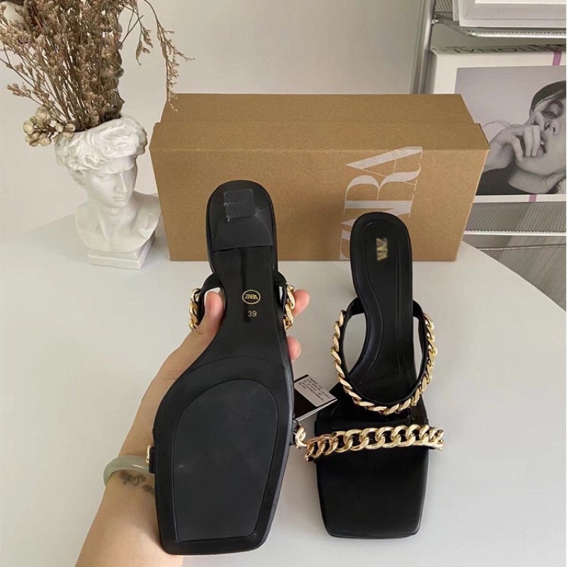 Giày zr xích cao gót  Nmine Store FULLBOX xịn xò