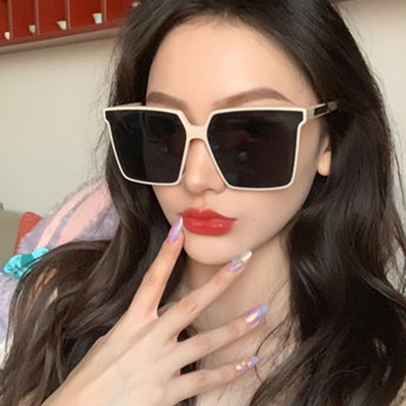 Kính Mát Gọng Vuông Lớn Chống Tia UV400 Thời Trang JP6