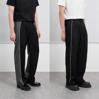 Quần vải phối line trắng 2 màu Stripes Side Trousers