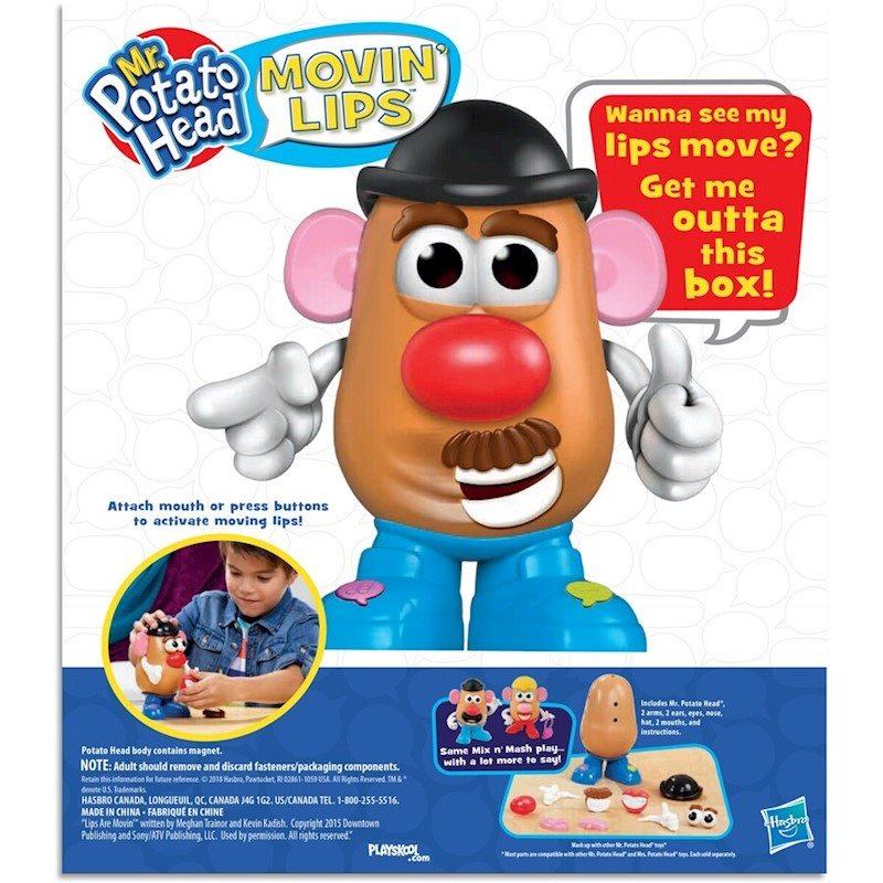 Đồ chơi Mr Potato Head Movin Lips  3Y+