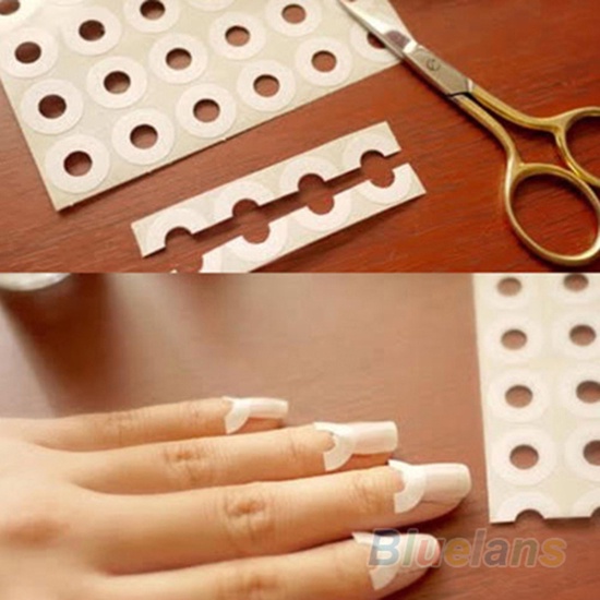 Tờ 48 Miếng Dán 18 Phong Cách Pháp Hỗ Trợ Làm Móng Nghệ Thuật