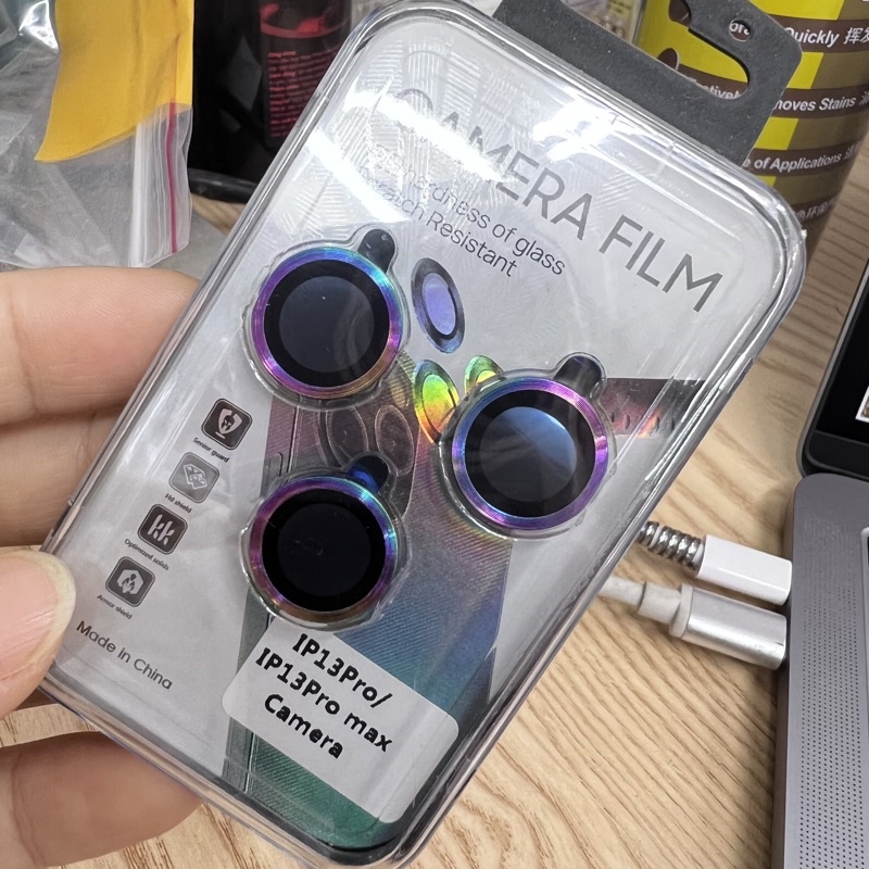 Viền bảo vệ camera iPhone 11/ iPhone 12, siêu nét, không bong tróc