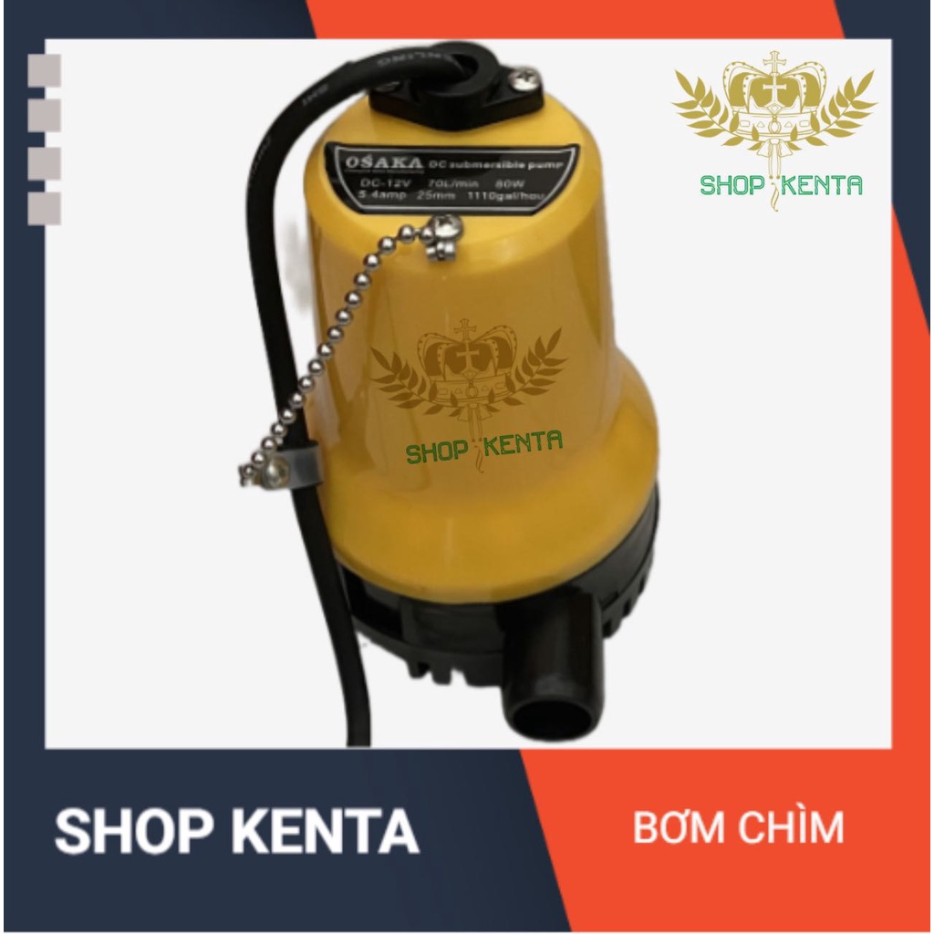 MÁY BƠM CHÌM 12V - nhựa