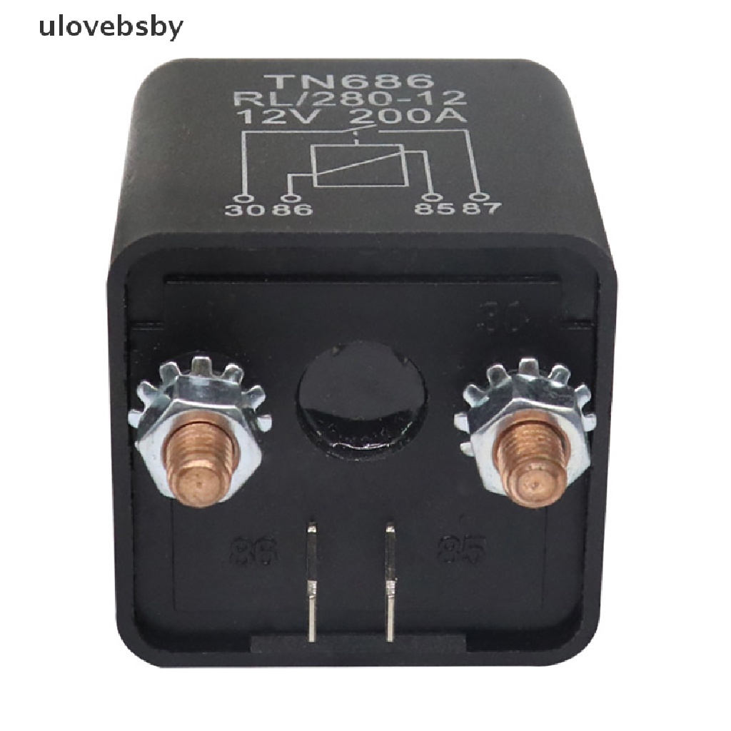 Rơ Le Khởi Động 200A 100A 12V / 24V Chuyên Dụng Dành Cho Ô Tô